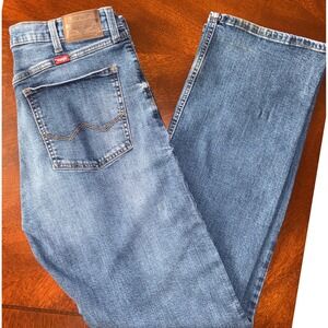 Wrangler Mens Relaxed Boot Cut Premium Jeans Size 34 X 34* Broken In SEE NOTES
